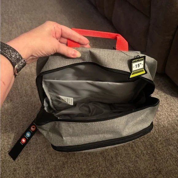 Puma Eclipse Backpack in Gray and Black - Picture 4 of 6